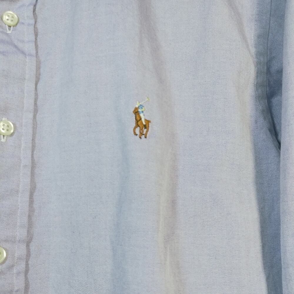 Ralph Lauren Men’s Classic Fit Button Down Long Sleeve Shirt Sz. 17 36/37 - Picture 3 of 7